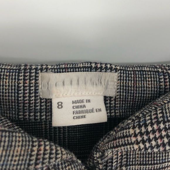 Cooperative Corset Tie Up Fit and Flare Sweetheart Neckline Plaid Dress size 8 - Picture 11 of 15